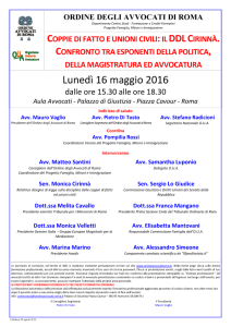 convegno roma coppie